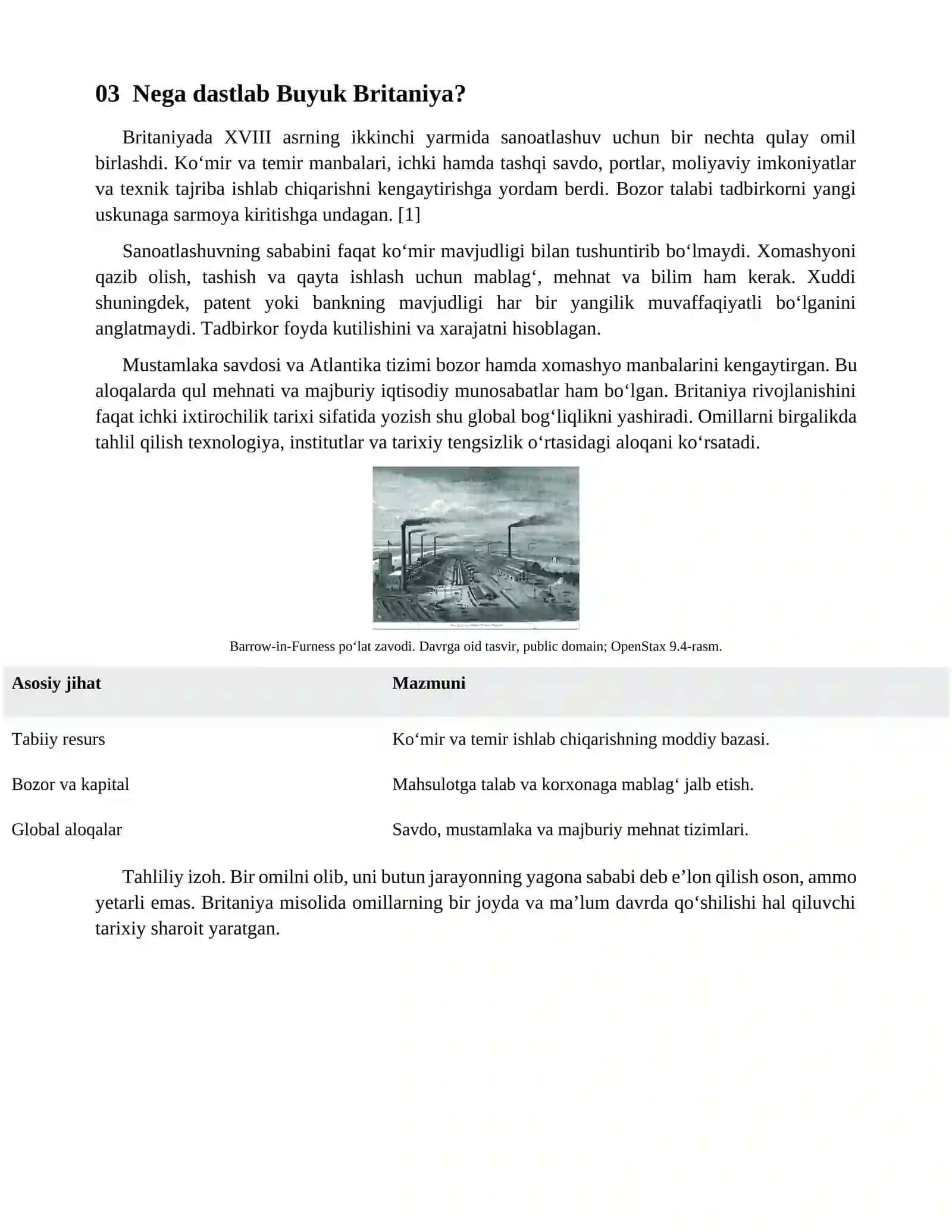 G‘arbiy Yevropada industrial jamiyatning shakllanishi 3