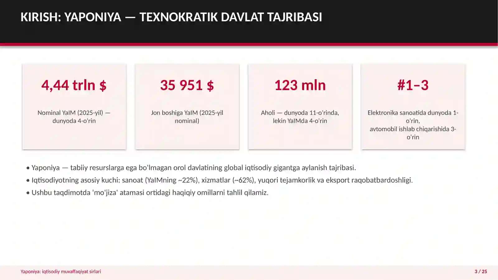 Yaponiya qanday qilib muvaffaqiyatga erishdi 3