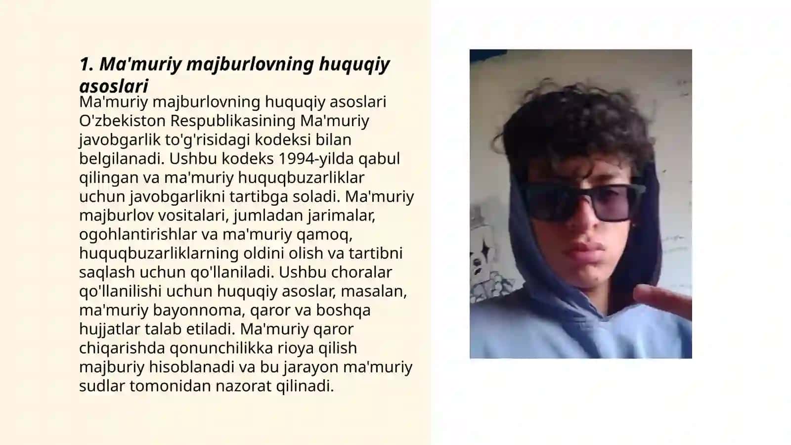 Ma'muriy majburlov. Ma'muriy rejimlar va ruxsat berish tizimi 3