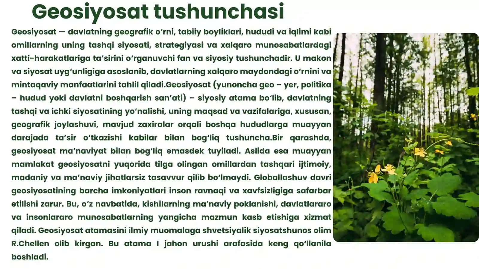Jahonning geosiyosiy va geostrategik hududlari. 3