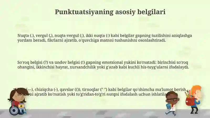 Punktuatsiya 3