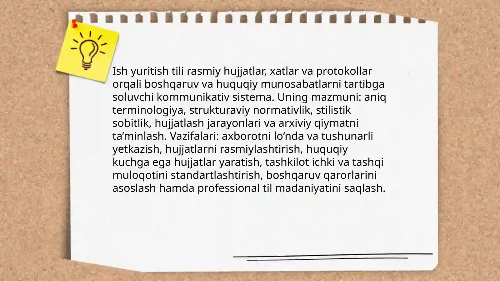 Ish yuritish tili va uslubi 3