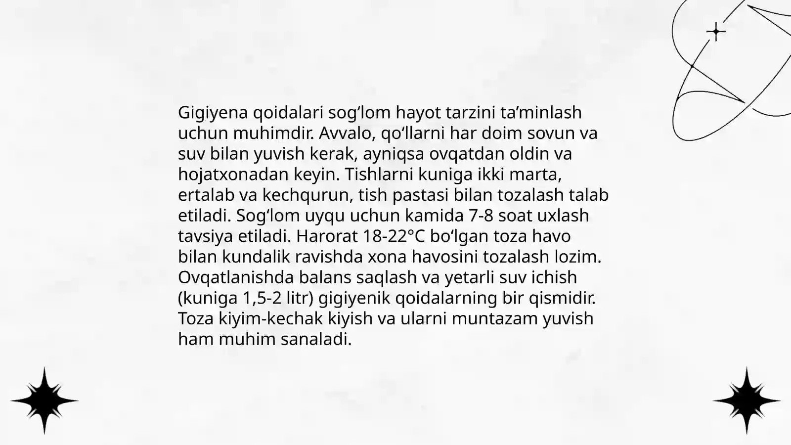 Oziq ovqat mahsulotlari xavfsizligi haqida 3