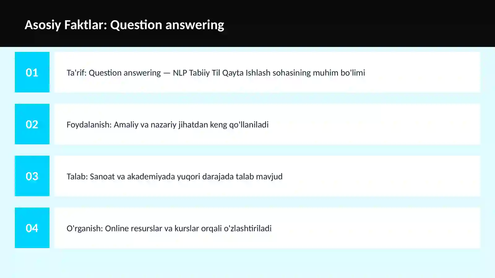 AI | NLP TABIIY TIL QAYTA ISHLASH 3
