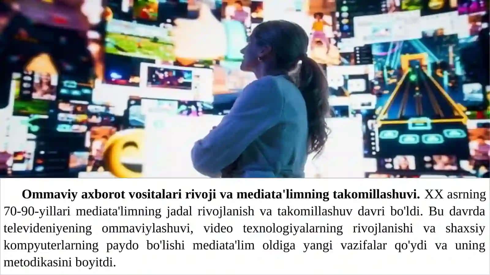 Ommaviyaxborotvositalari(OAV)rivojivamediata'limningtakomillashuvi 3