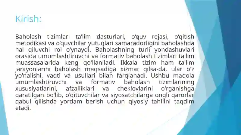 SUMMATIV VA FORMATIV BAHOLASH TIZIMI 3