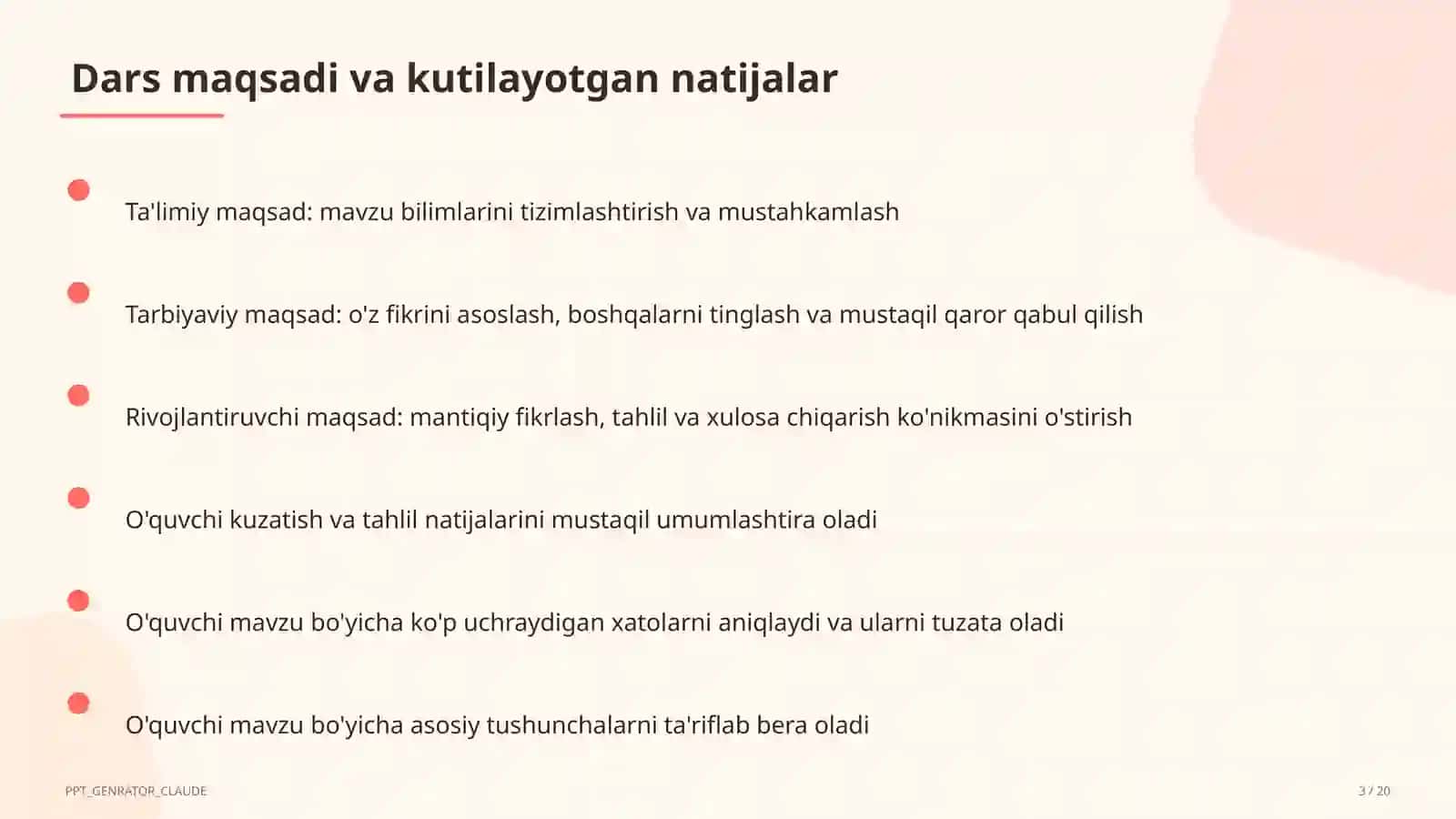 Yulduzli tunlar (11-sinf) 3