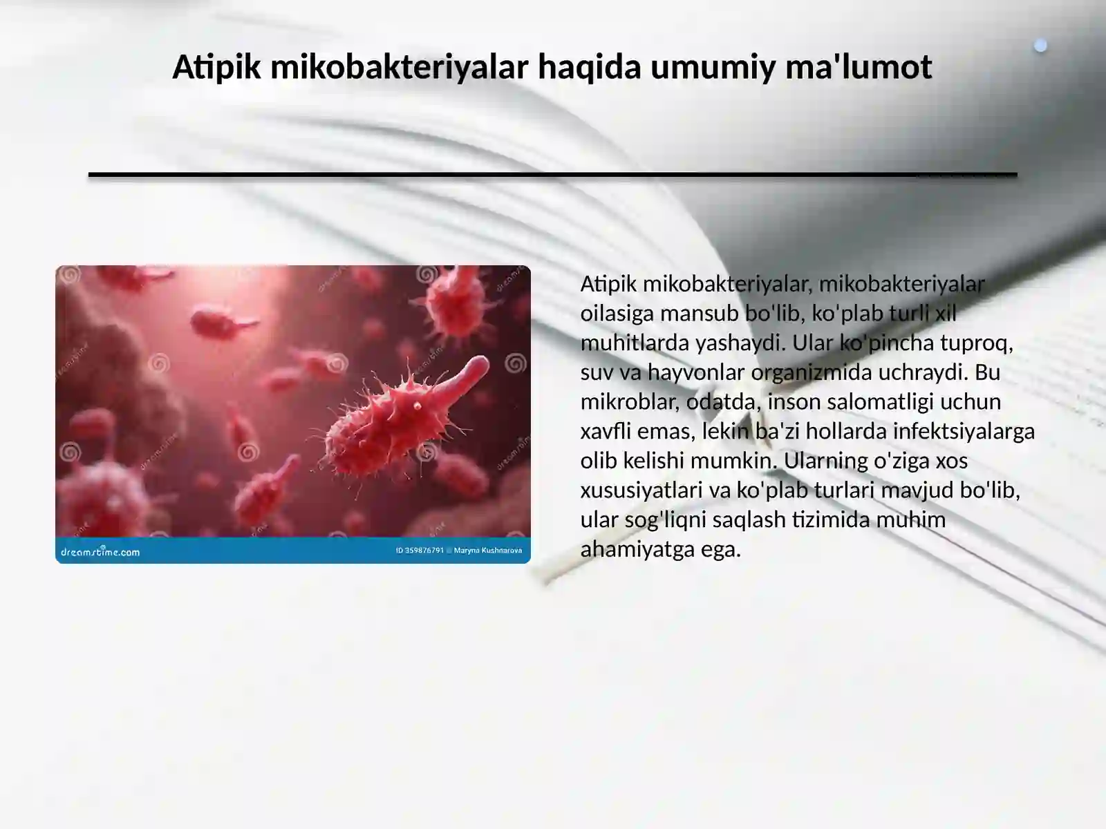 Atipik mikobakteriyalar haqida umumiy ma'lumot 3