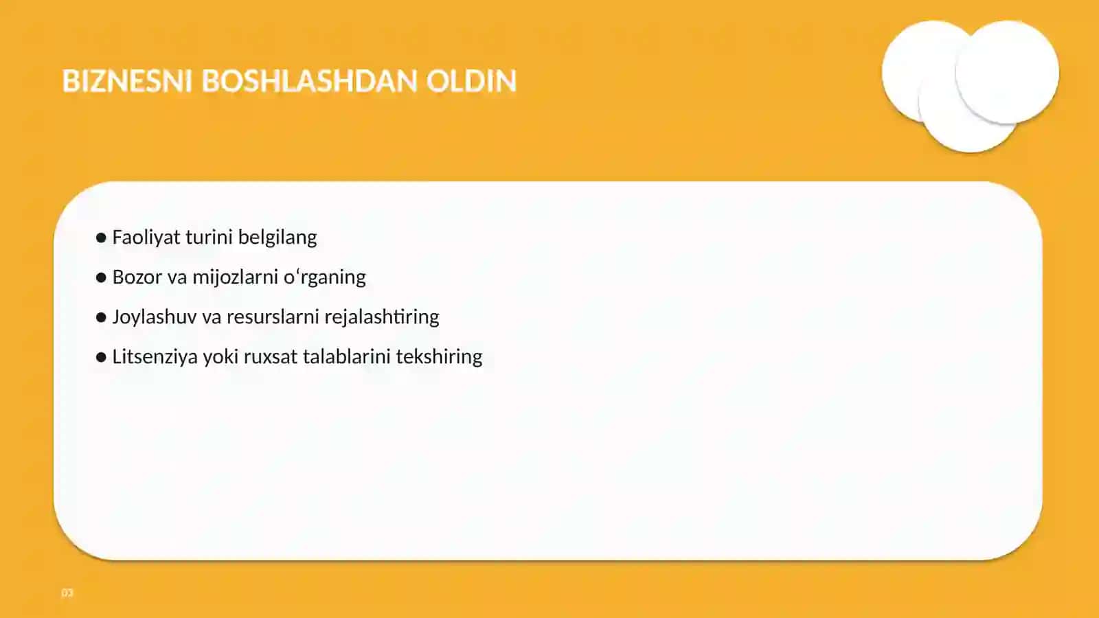 BIZNESNI QONUNIY RASMIYLASHTIRISH 3