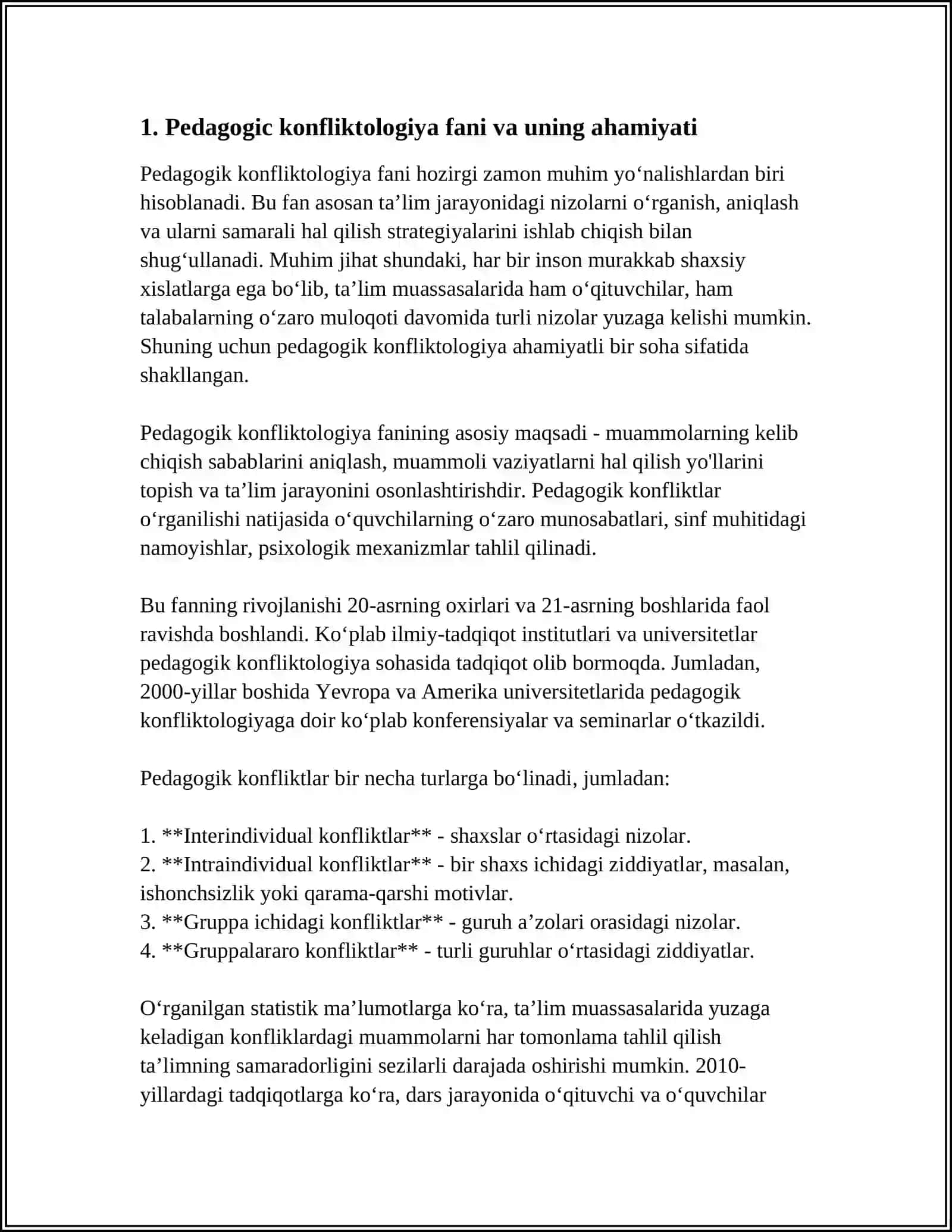 Pedagogik konfliktologiya fani va uning ahamiyati 3