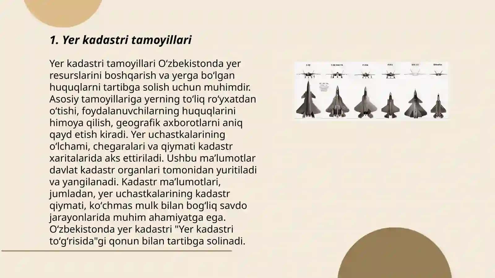 Davlat kadastrlari maʼlumotlarni shakllantirish tamoyili 3