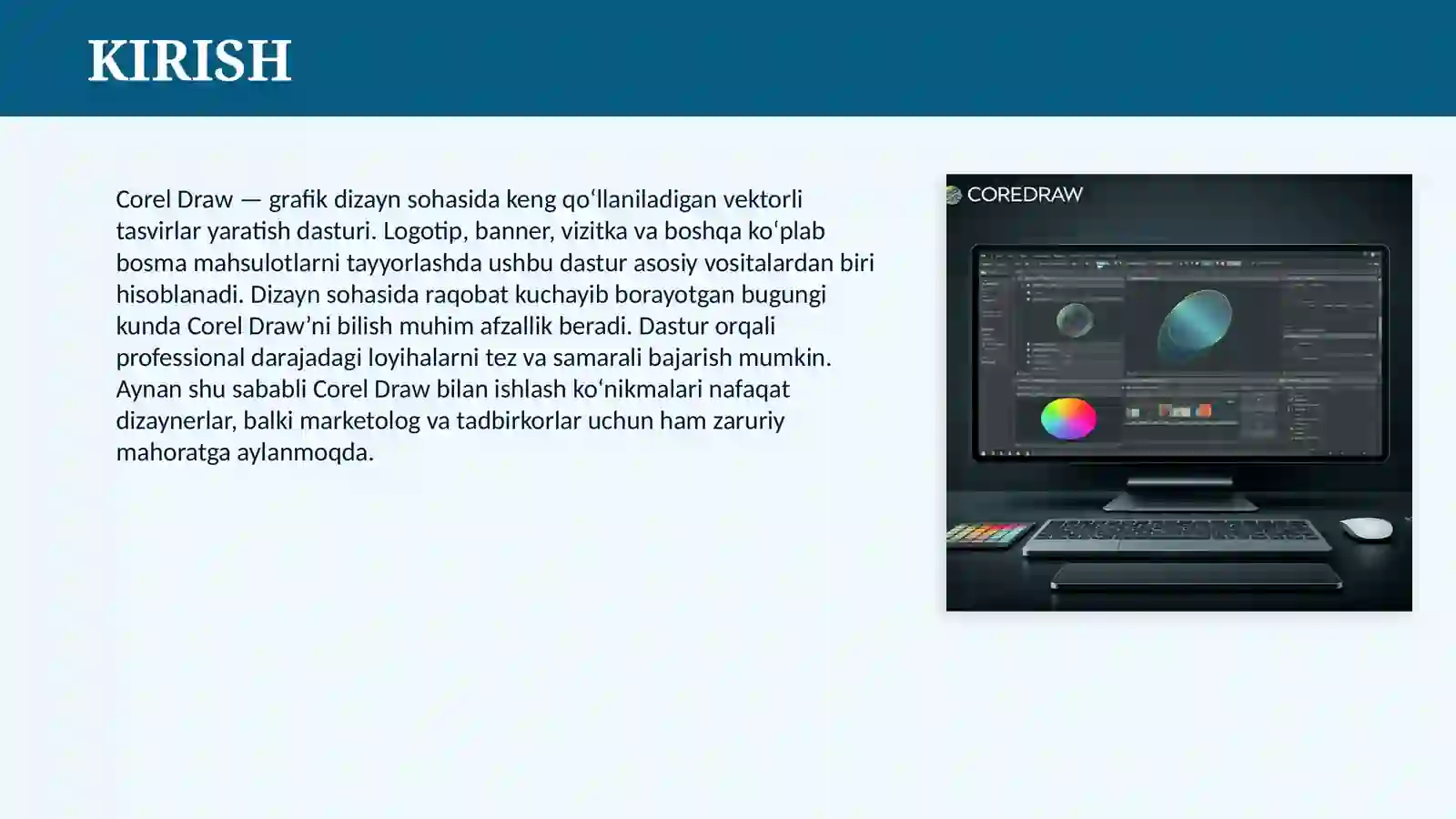 COREL DRAW DASTURI 3