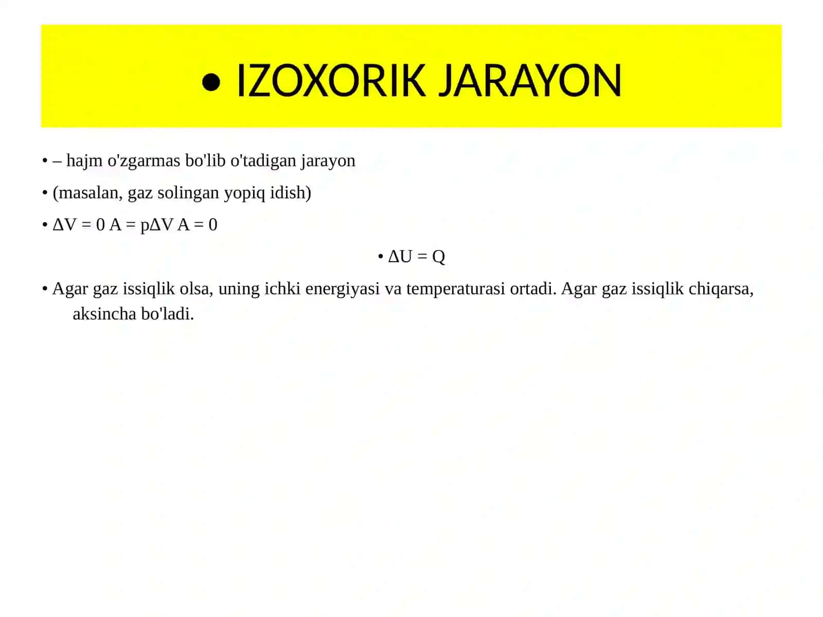 Fizika - Issiqlik dvigatellari va ularning FIKi (10-sinf) 3