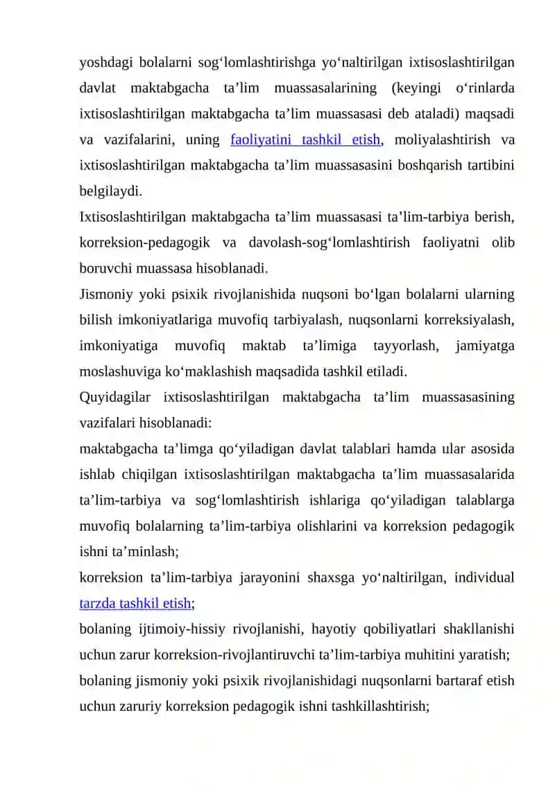 MAKTABGACHA TAʼLIM TIZIMINI RIVOJLANTIRISH TAMOYILLARI VA ASOSIY YOʻNALISHLARI 3