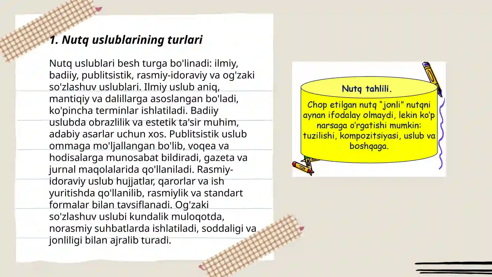 Nutq uslublari 3