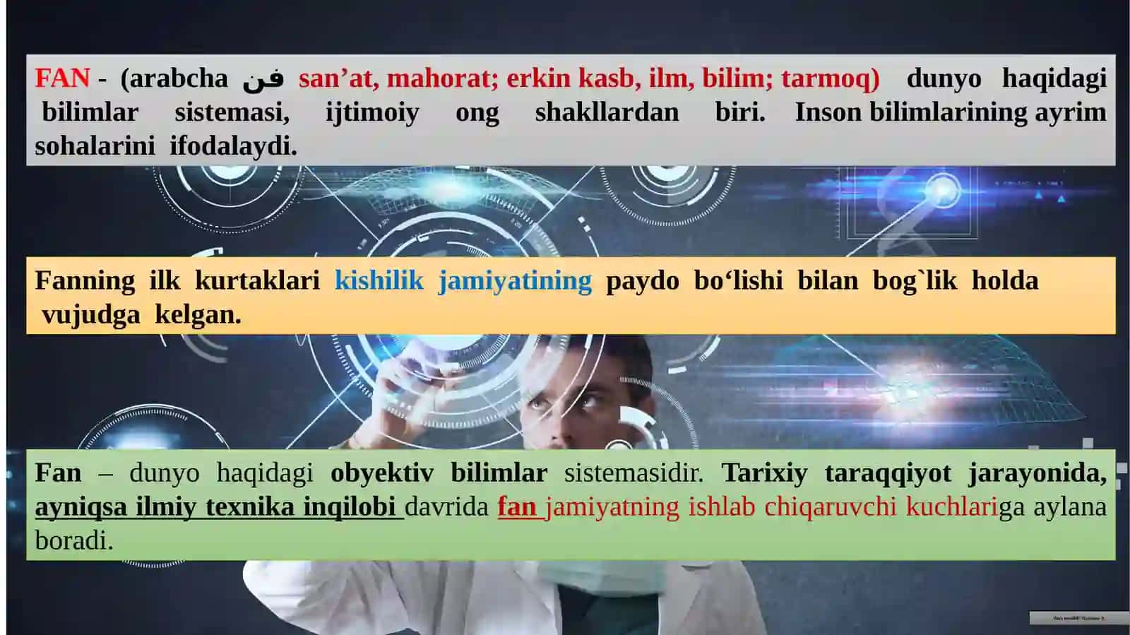 Fan va texnika tarixi 3