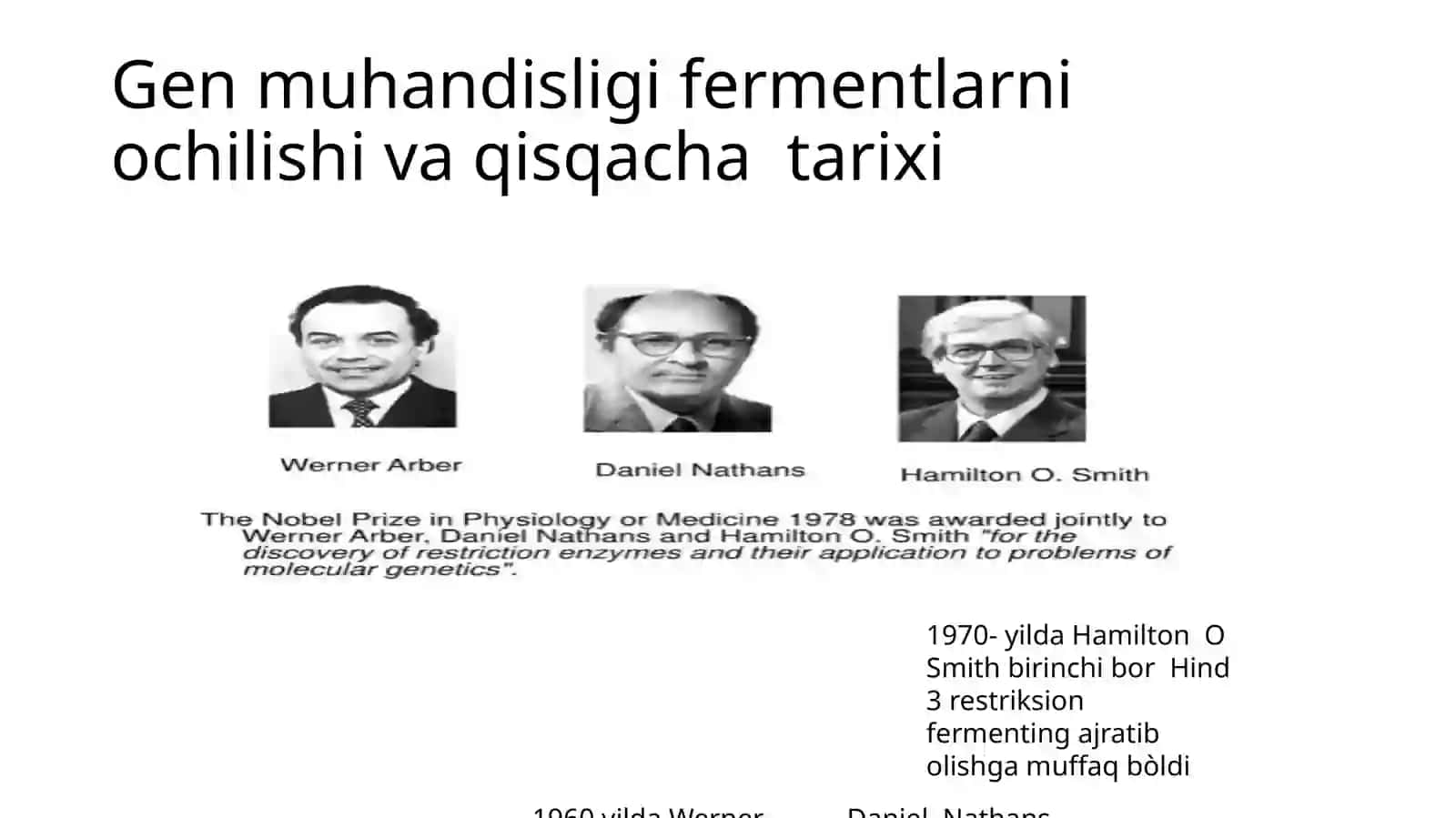 gen muhandisligida qo'llaniladigan fermentlar 3