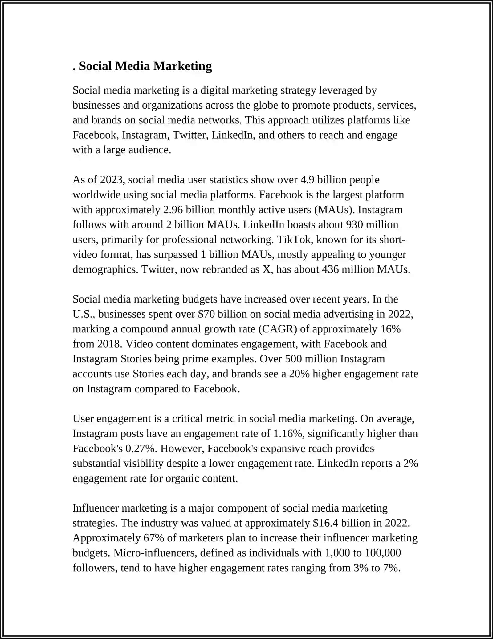 Social Media Marketing Strategy 3