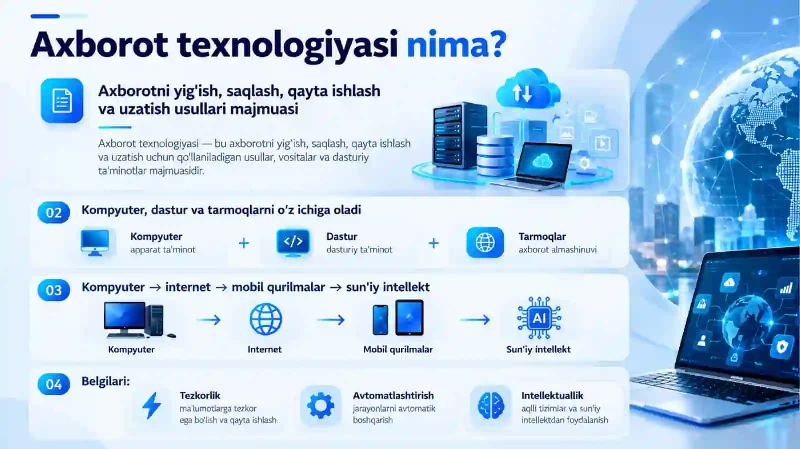 Zamonaviy axborot texnologiyalari 3