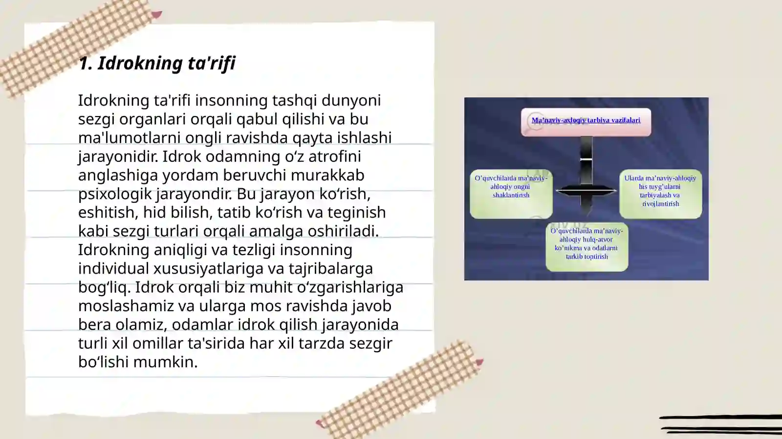 Umumiy psixologiyadan taqdimoti 3