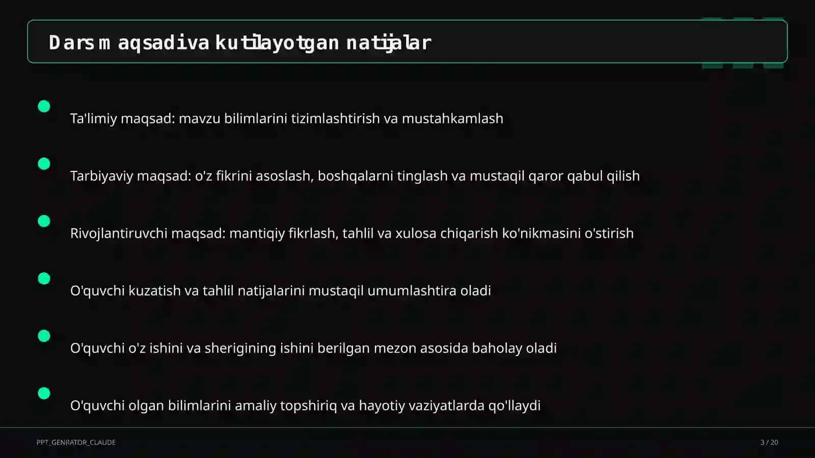 Moliyaviy savodxonlik maktabda 1