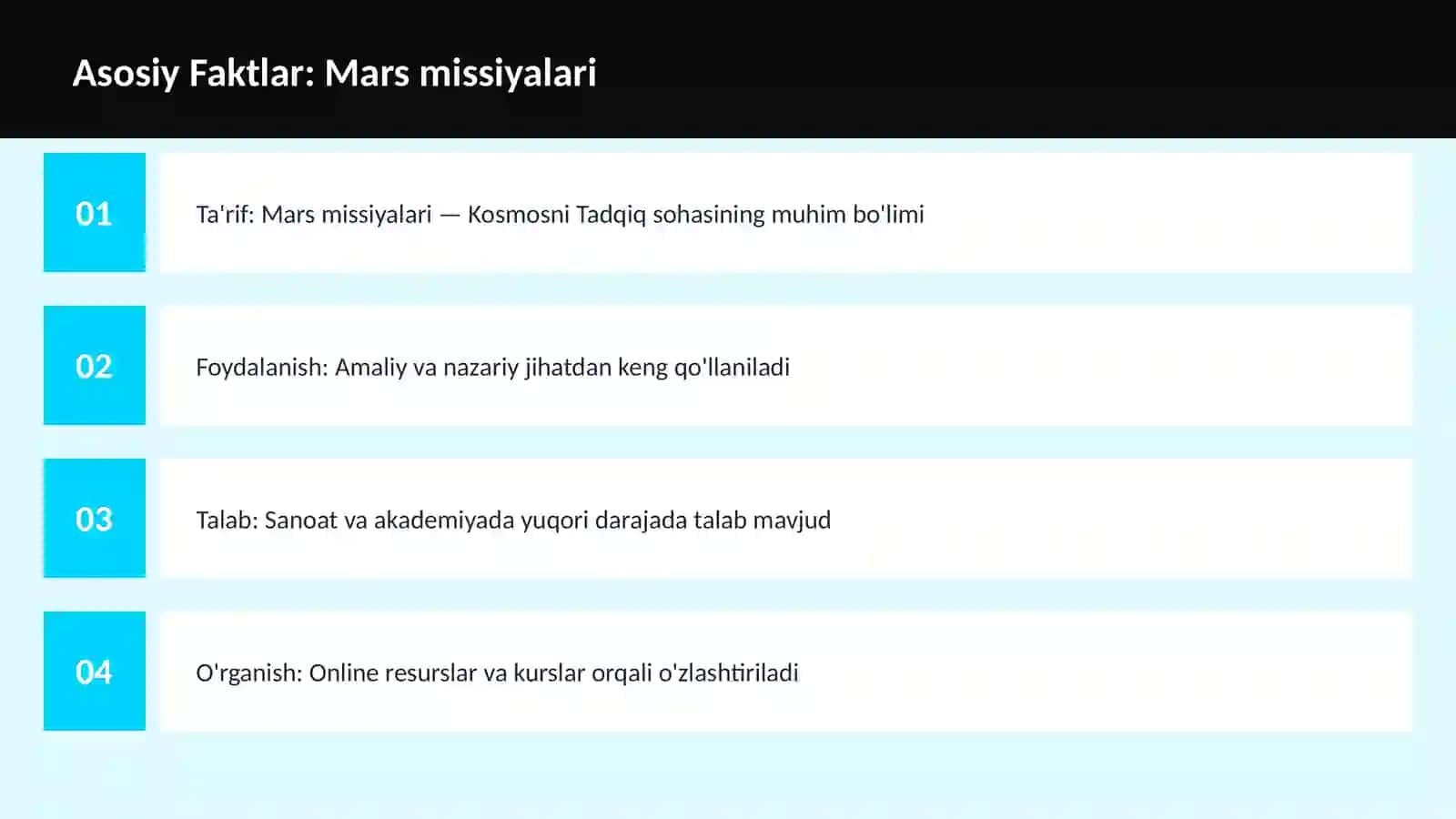 Mars missiyalari 3