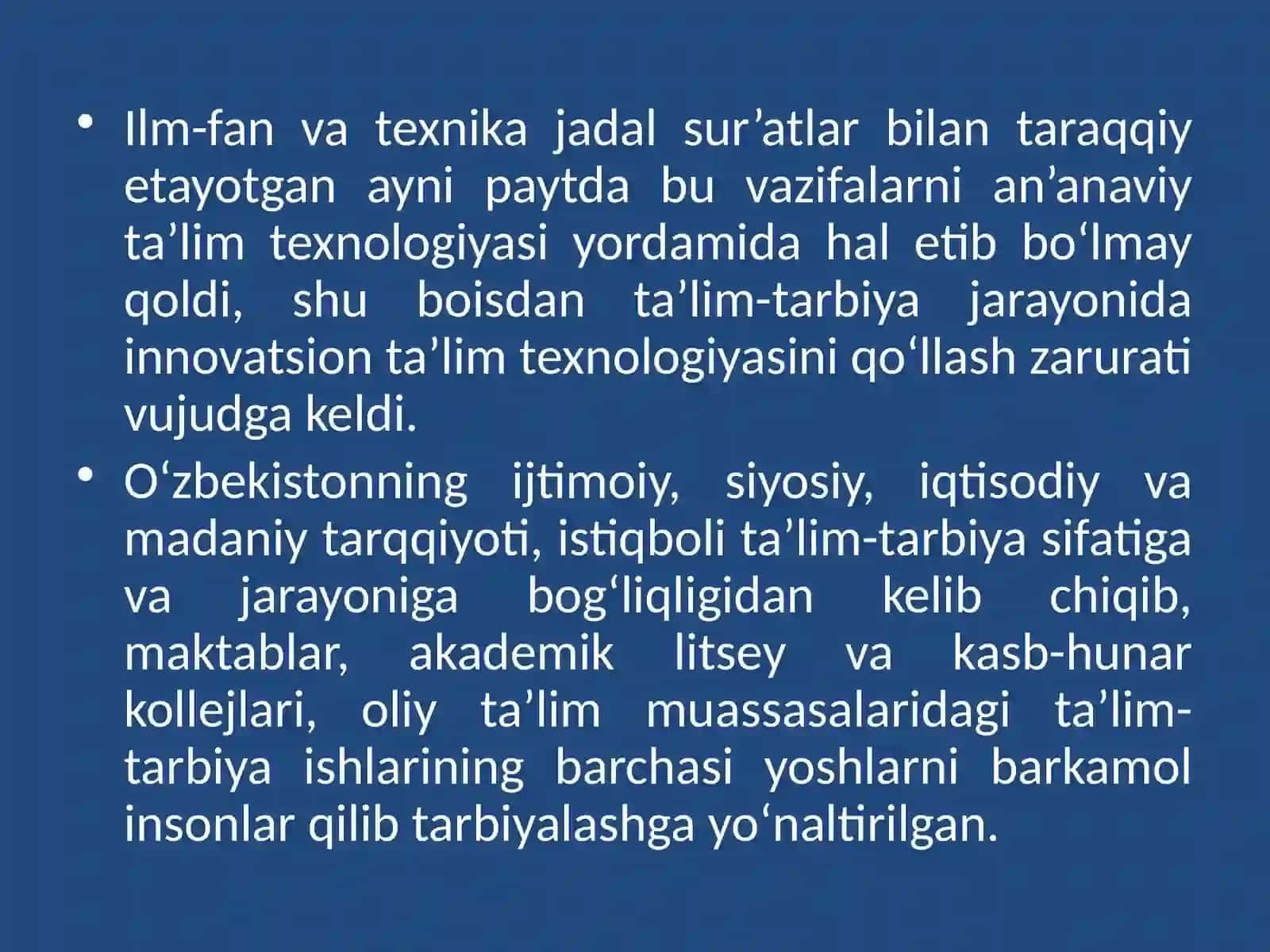 Talabalardarslarinitahliletishprinsiplarivabosqichlari 3