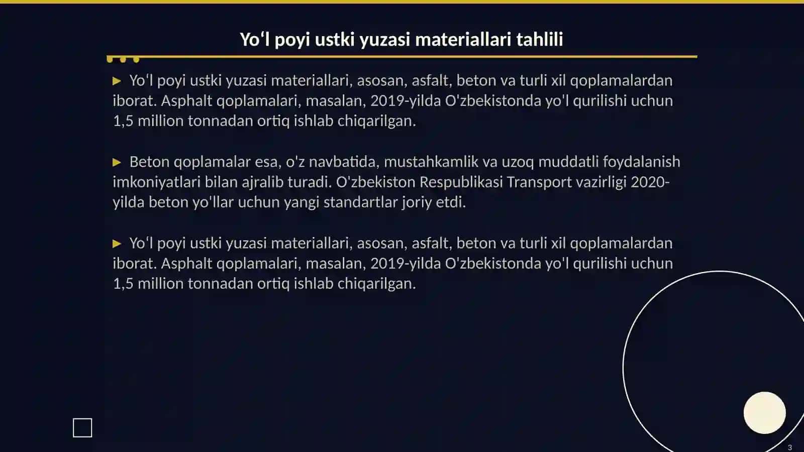 Yoʻl poyi ustki yuzasini va yon bagʻrini pardozlashda sifat nazorati 3