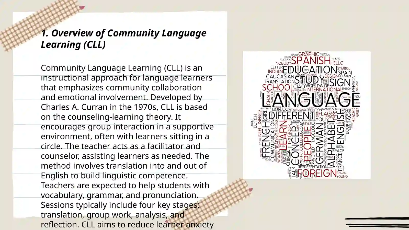 Analysis on Community Language Learning 3