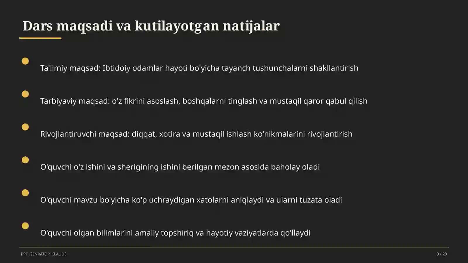 Ibtidoiy odamlar hayoti (5-sinf) 3