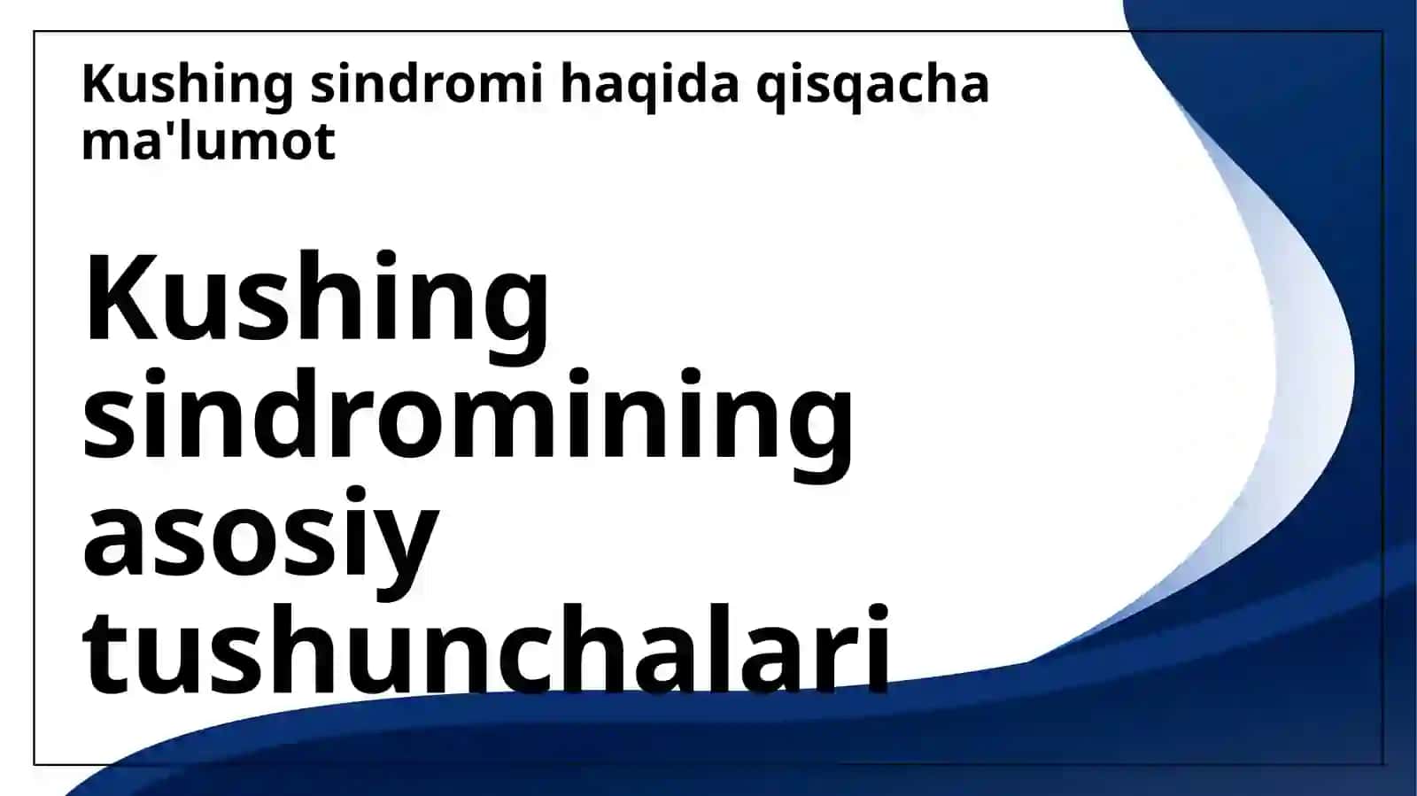 Kushing sindromi 3
