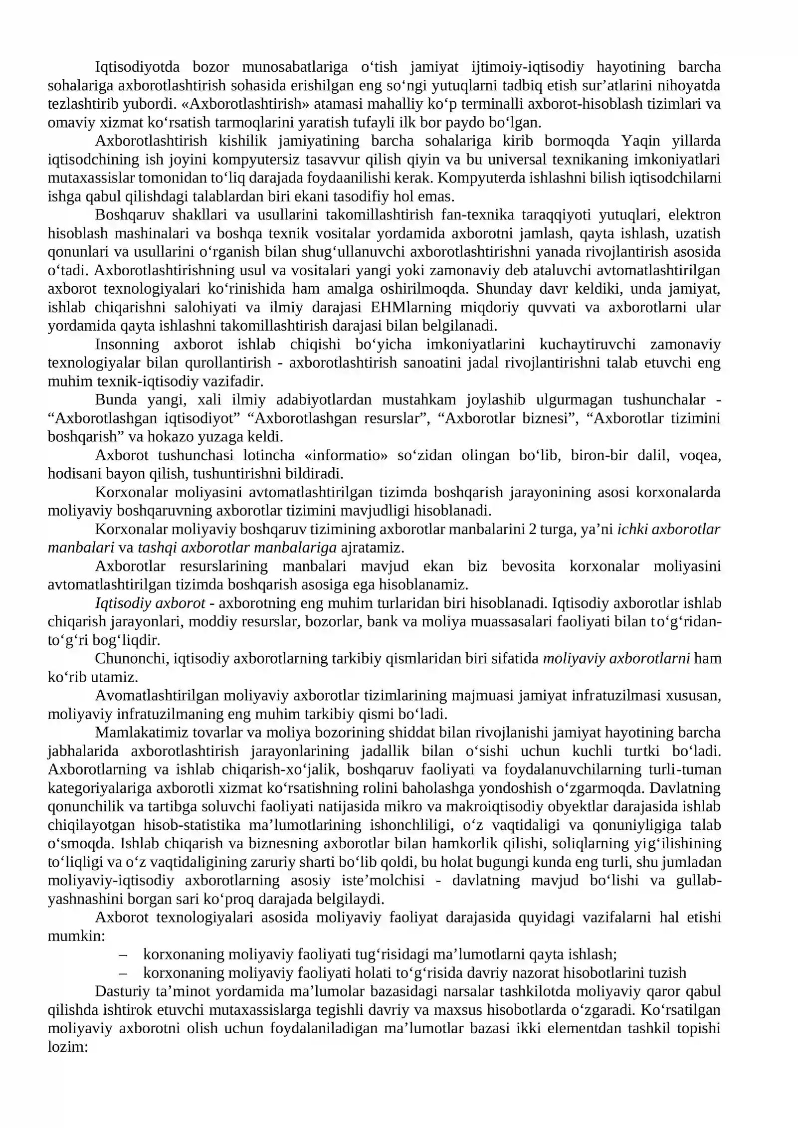 Moliyani boshqarish va nazorat 3