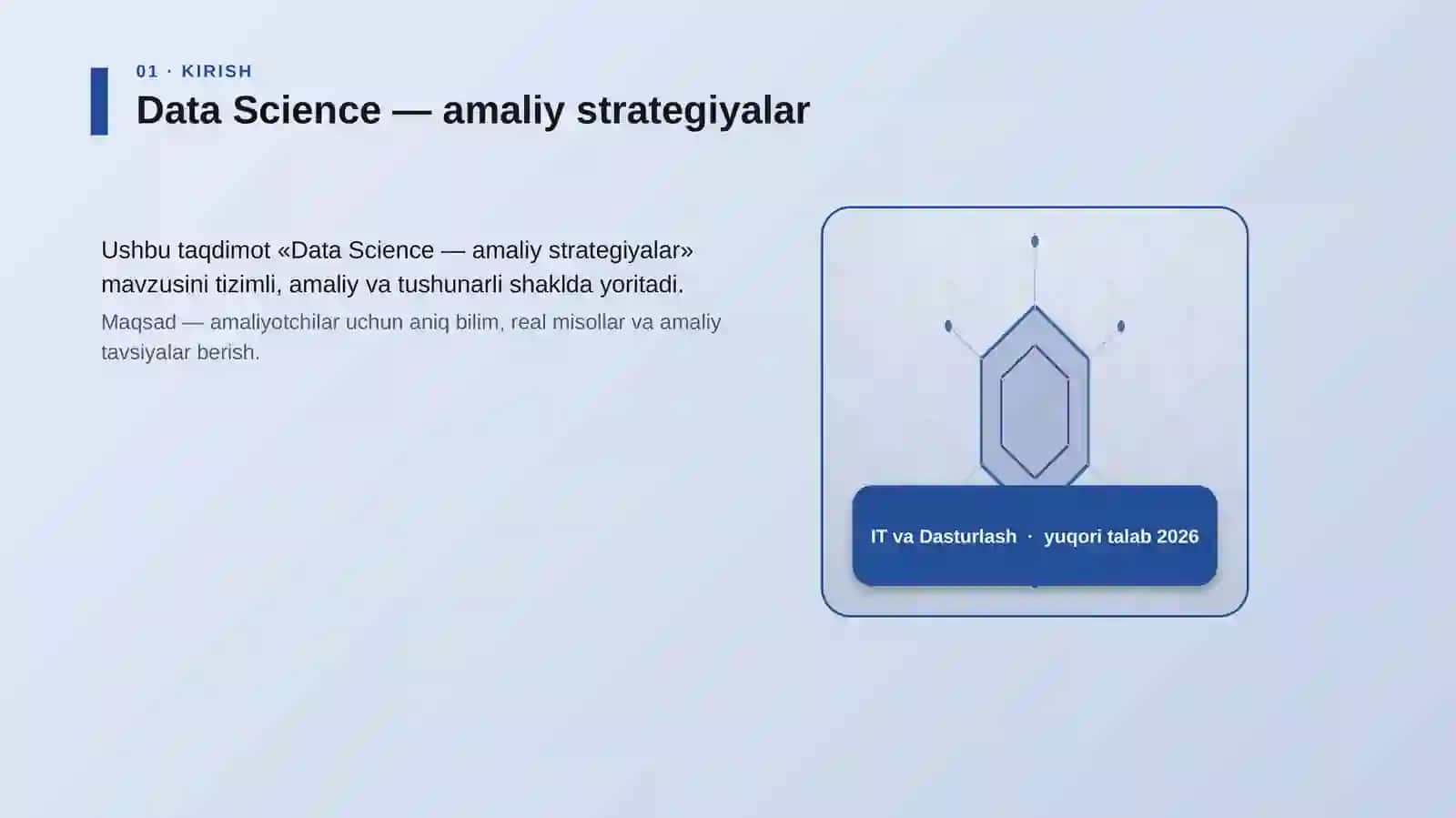 Data Science — amaliy strategiyalar 3