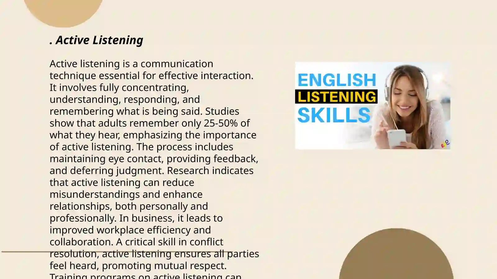 Active Listening 3