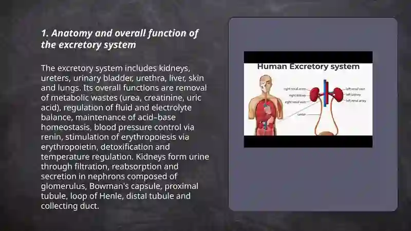 Extartory system 3