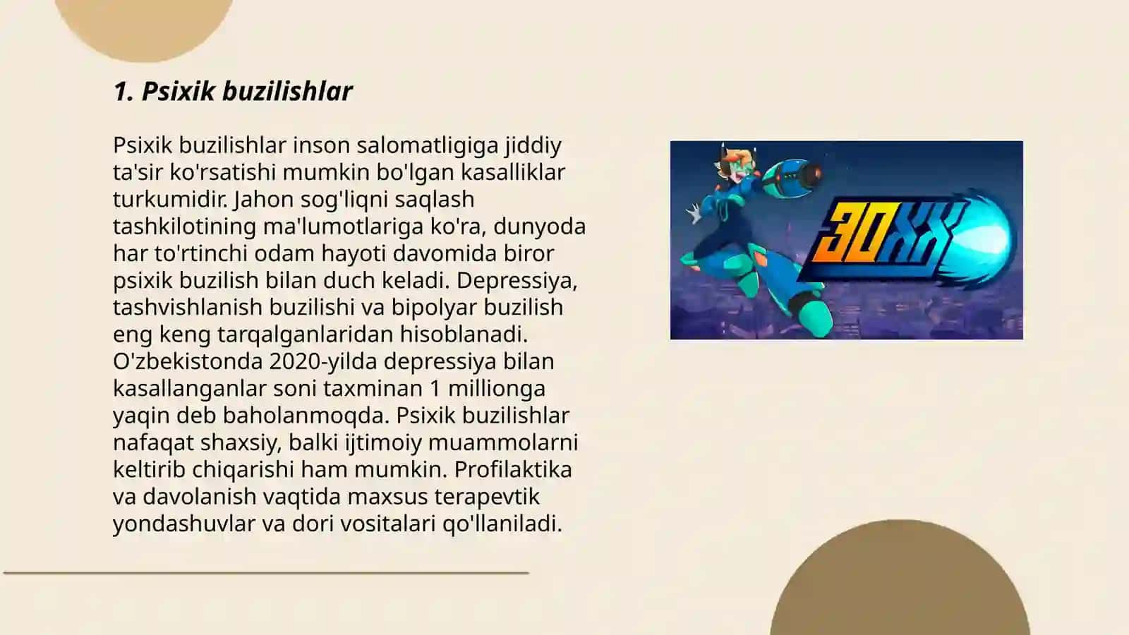 Psixik buzilishlar 3
