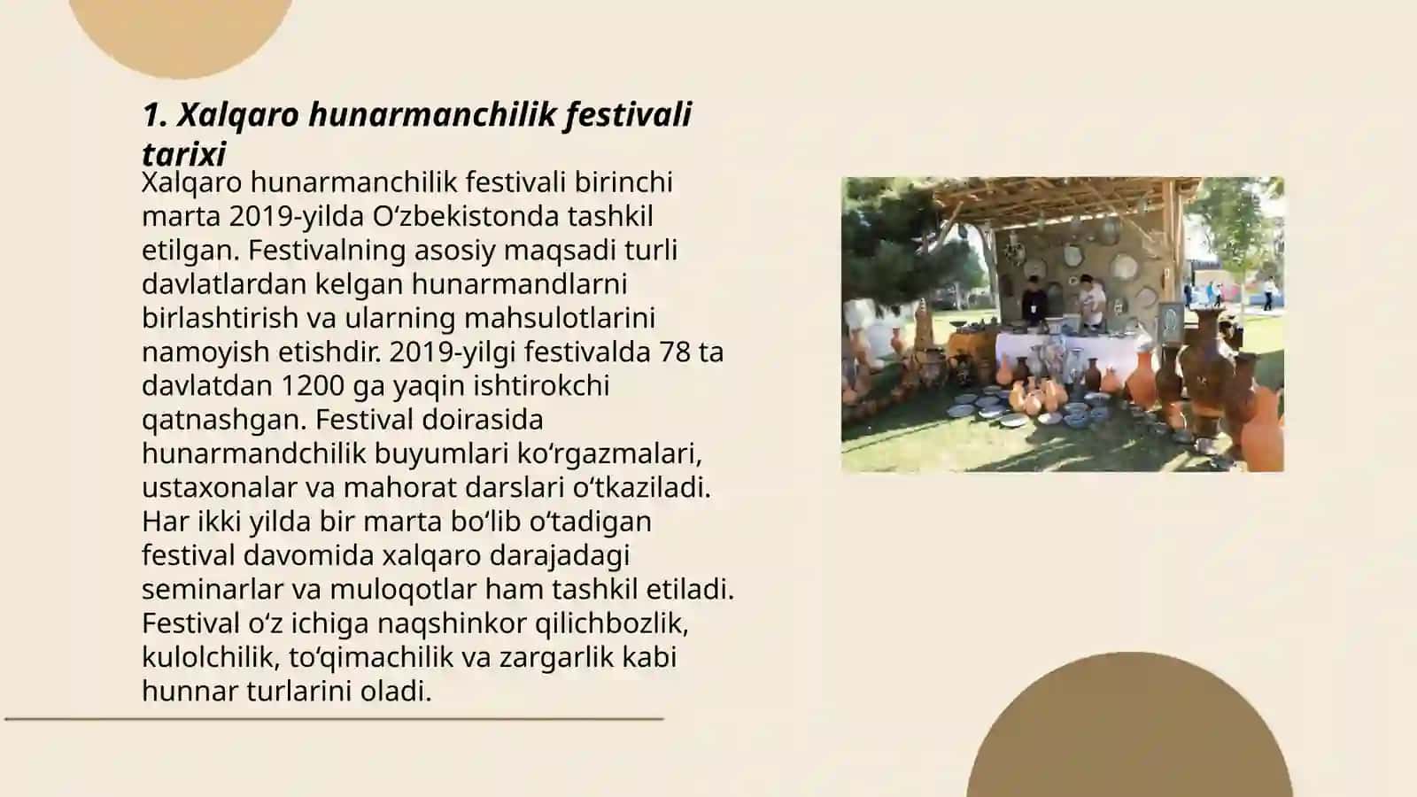 Xalqaro hunarmanchilik festivali 3