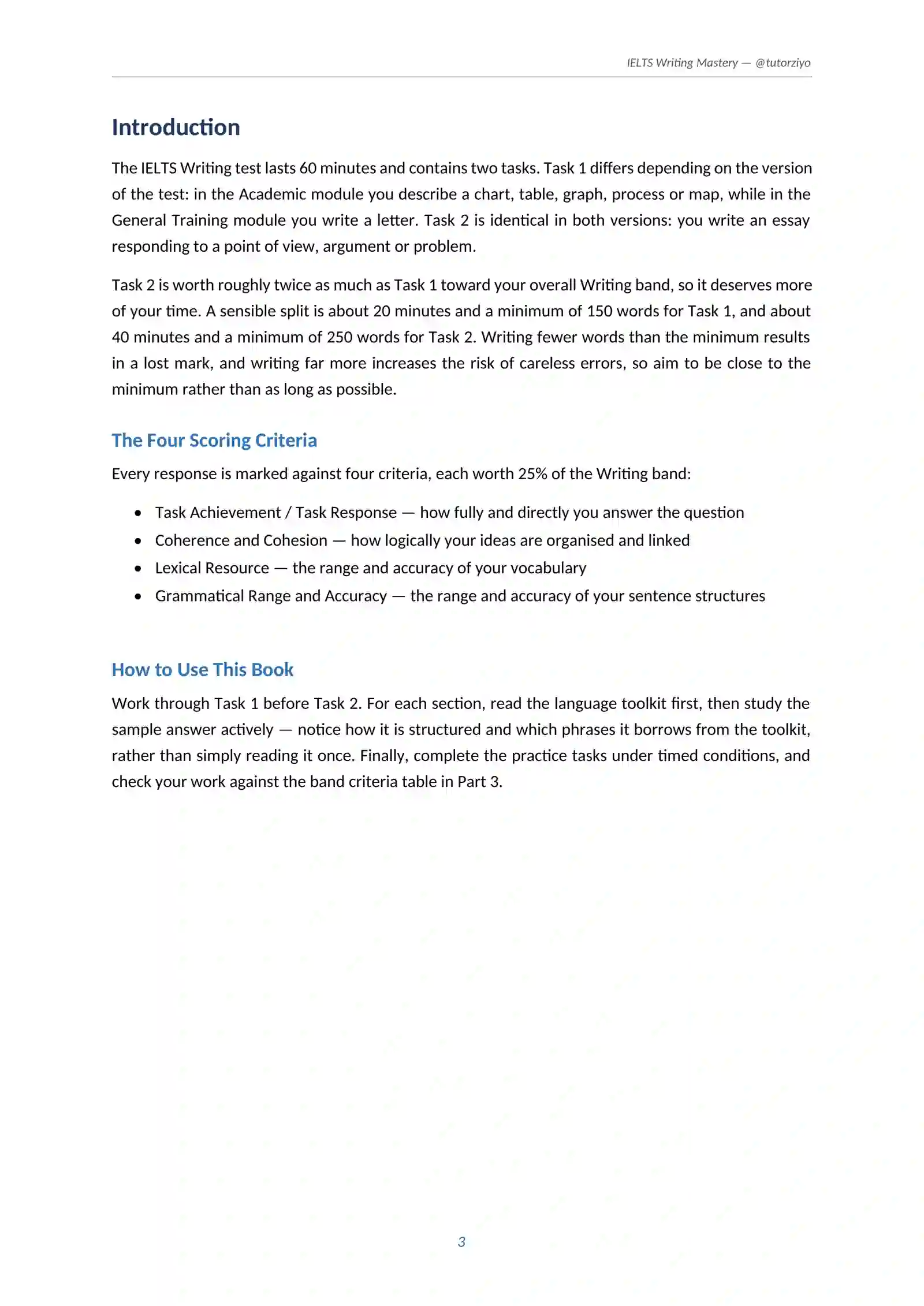IELTS Writing Mastery 3