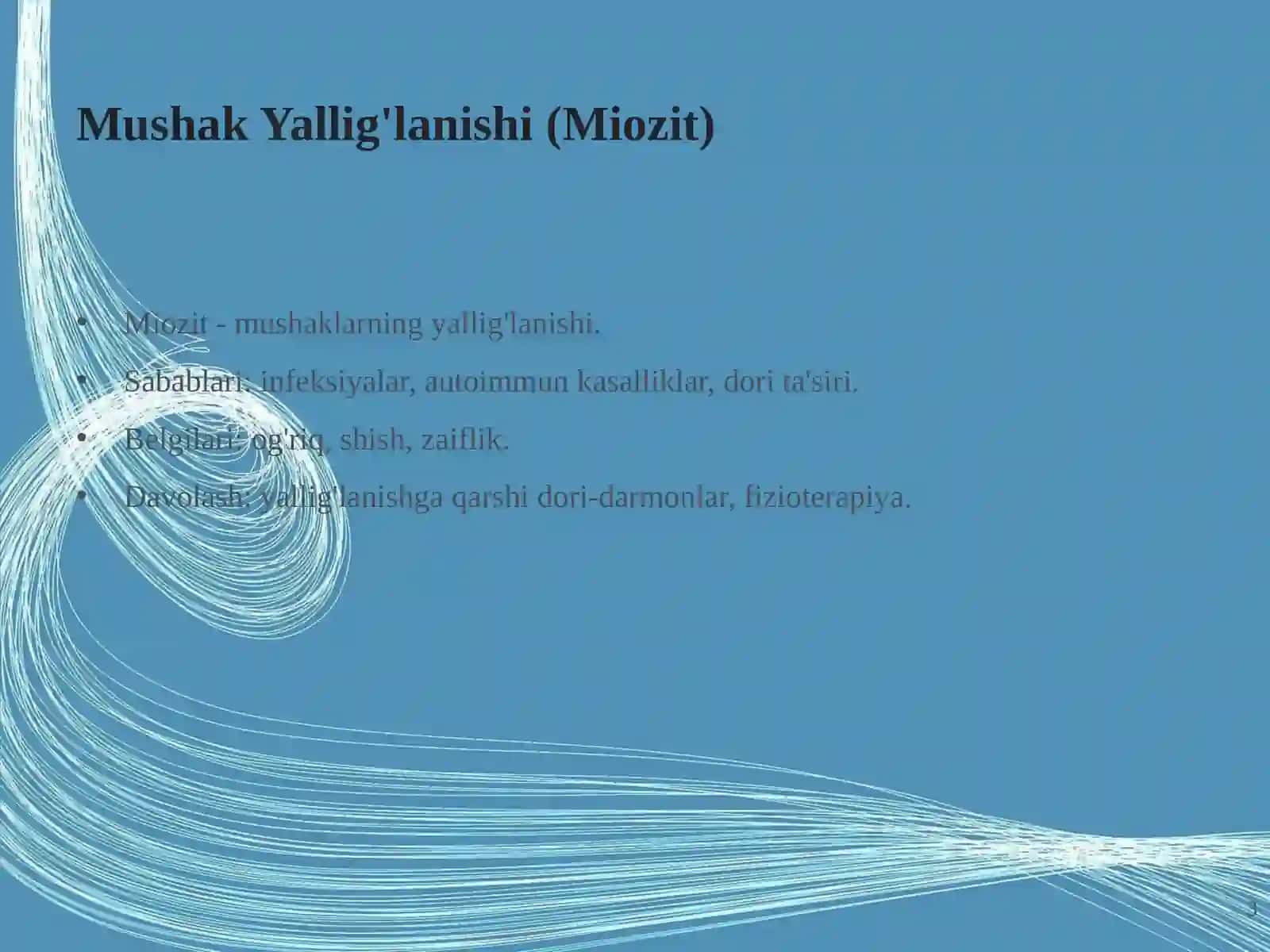 Skelet Mushaklari Kasalliklari va Periferik Nerv O'smalari 3
