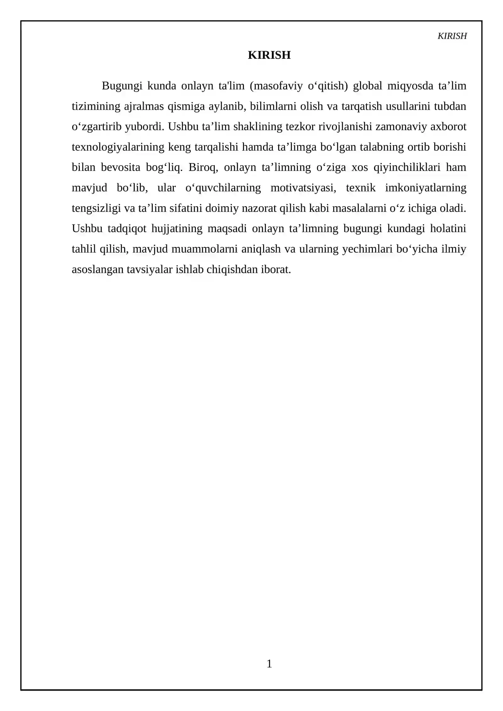 Online learning 3