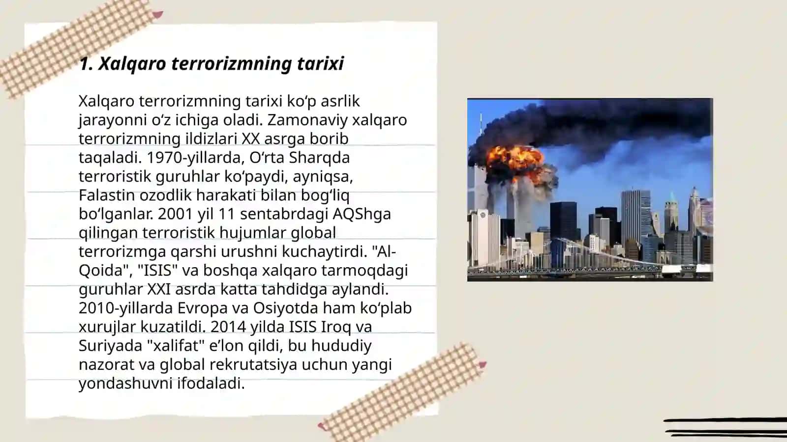 Xalqaro va mintaqaviy terrorizm va ekstremizm 3