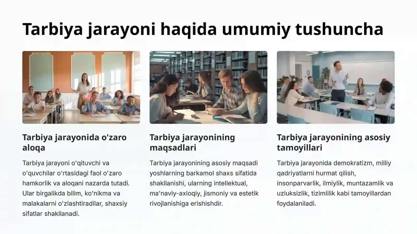 Zamonaviy pedagogikada tarbiya metodlari va shakllari 3