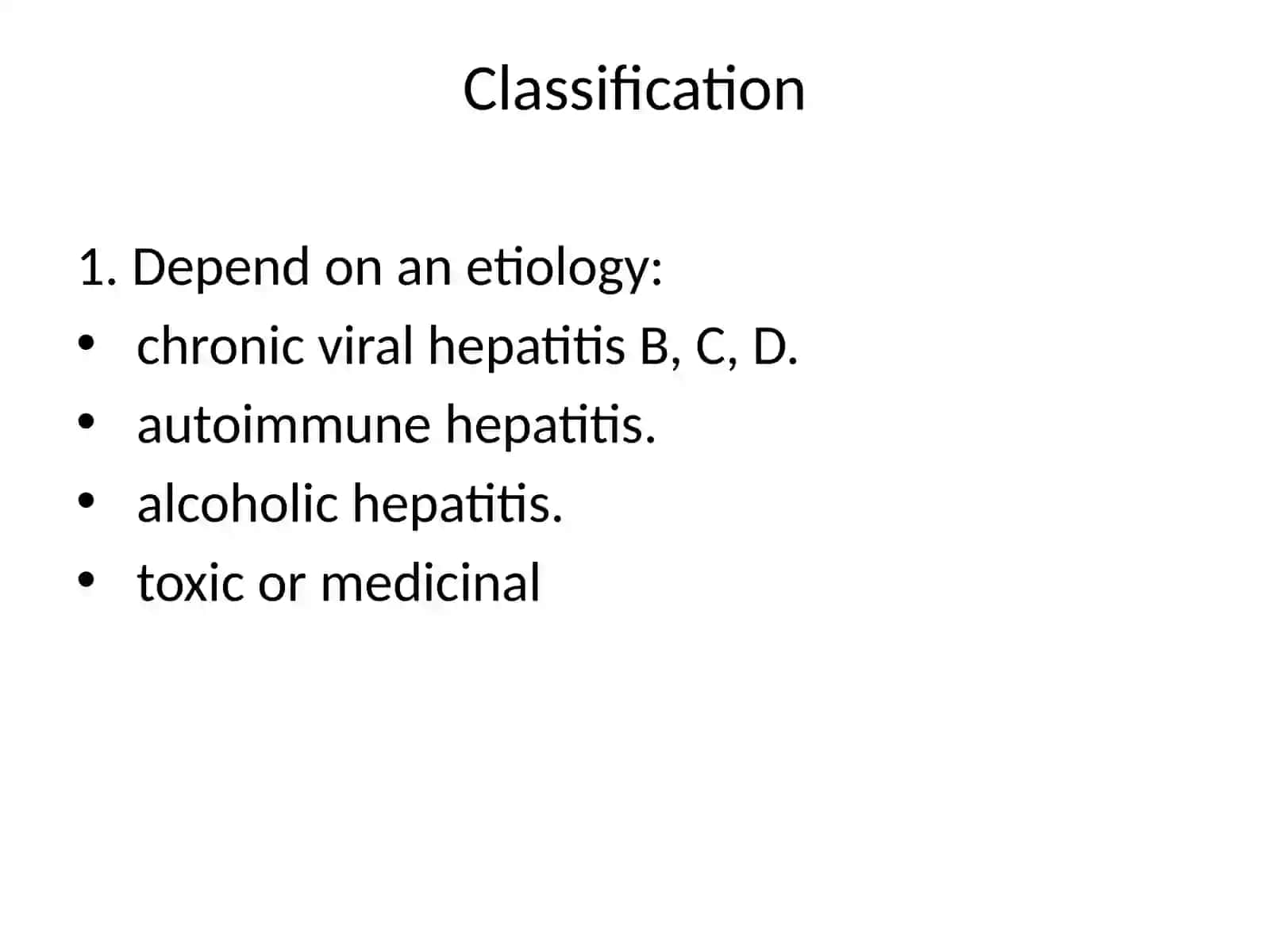 Chronic Hepatitis 3