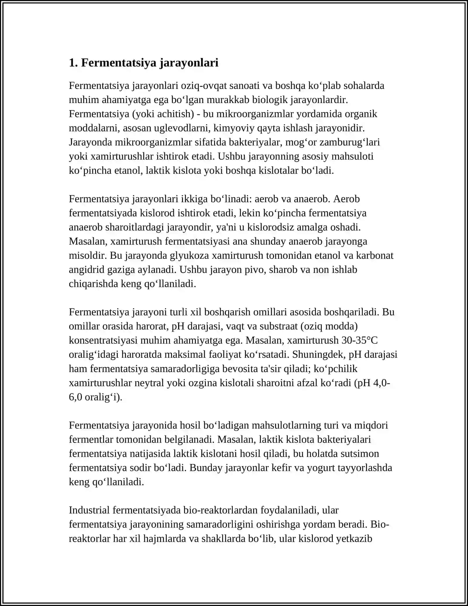 OZIQ OVQAT MAHSULOTLARINING OZIQA QIYMATINI OSHIRISHDA BIOTEXNOLOGIYANING ROLI 3