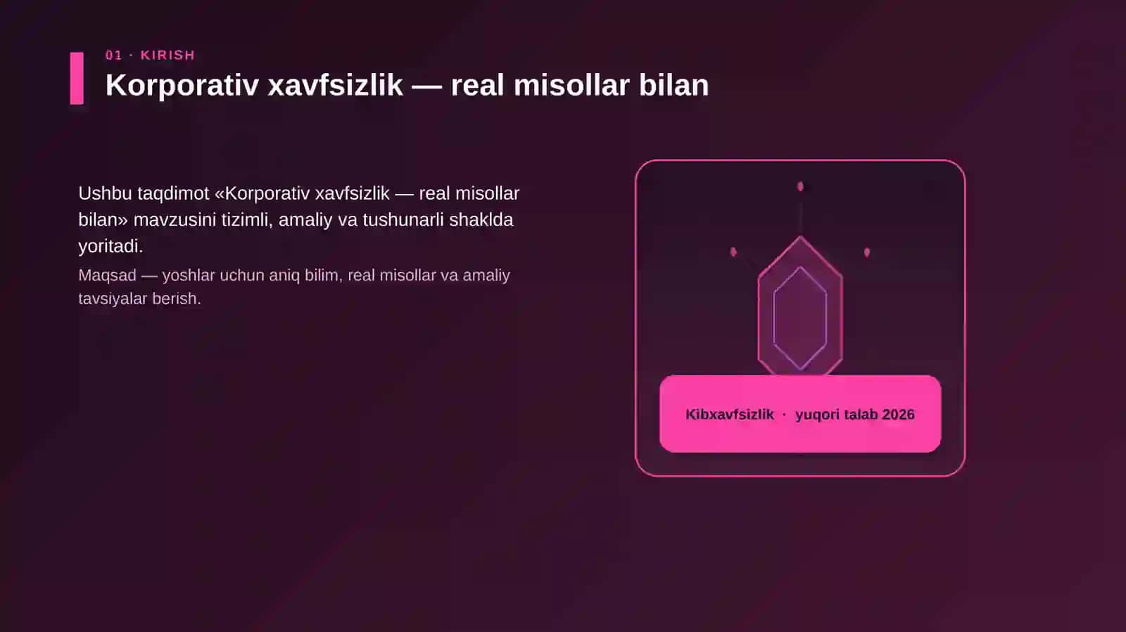 Korporativ xavfsizlik — real misollar bilan 3