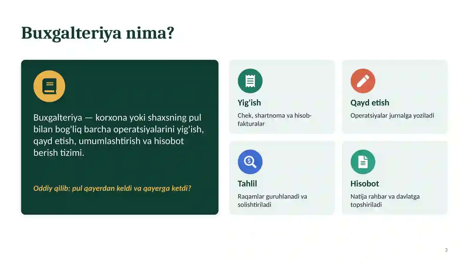 Buxgalteriya nima? 3