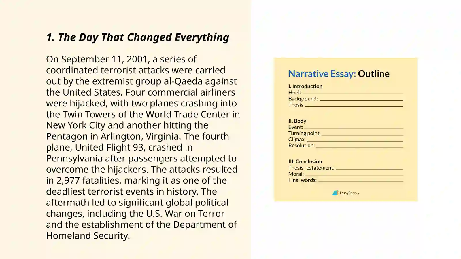 Narrative essay 3