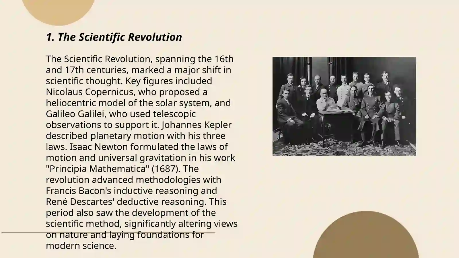 Scientists in history 3
