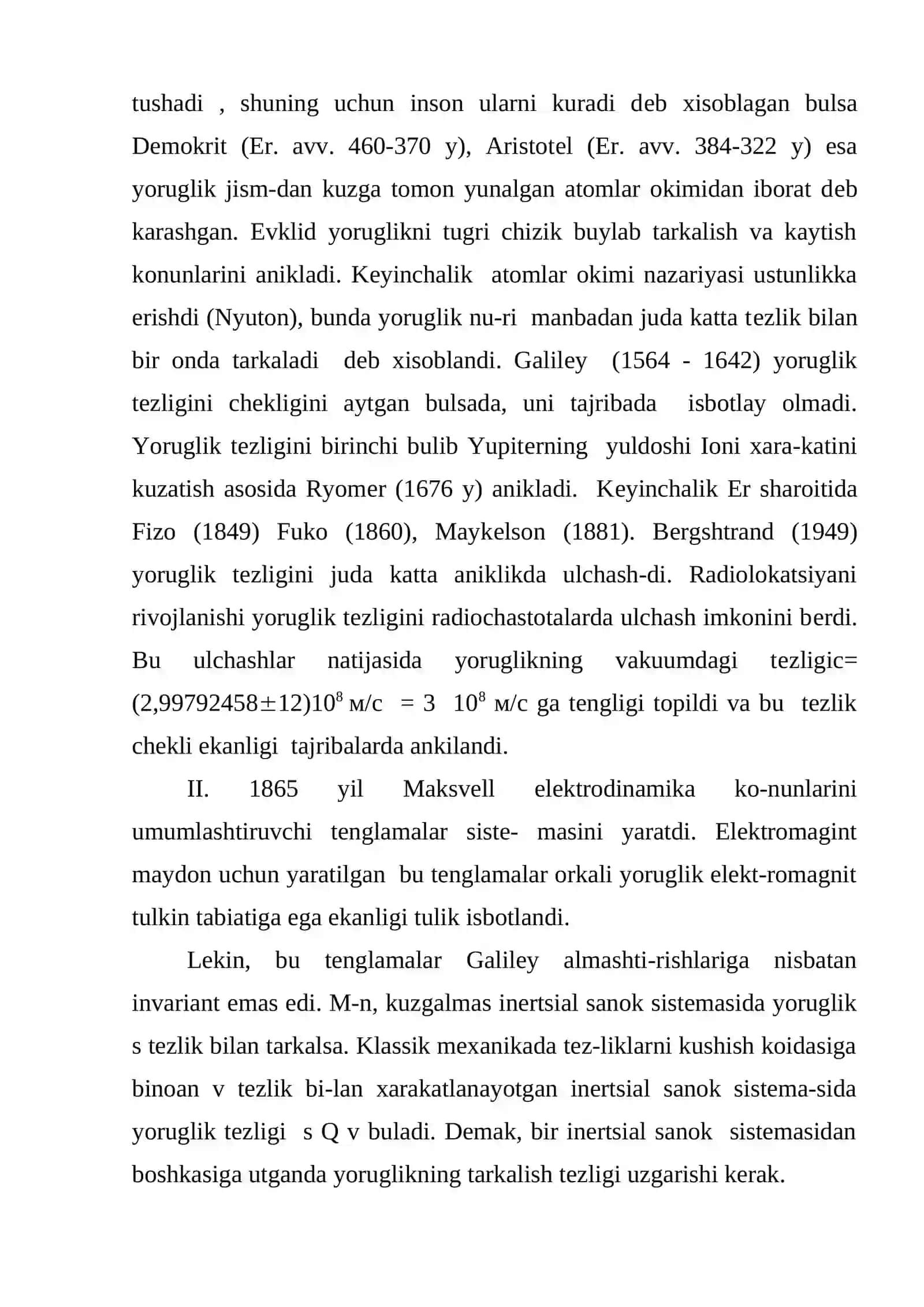 Maxsus nisbiylik nazariyasi tamoyillari 3
