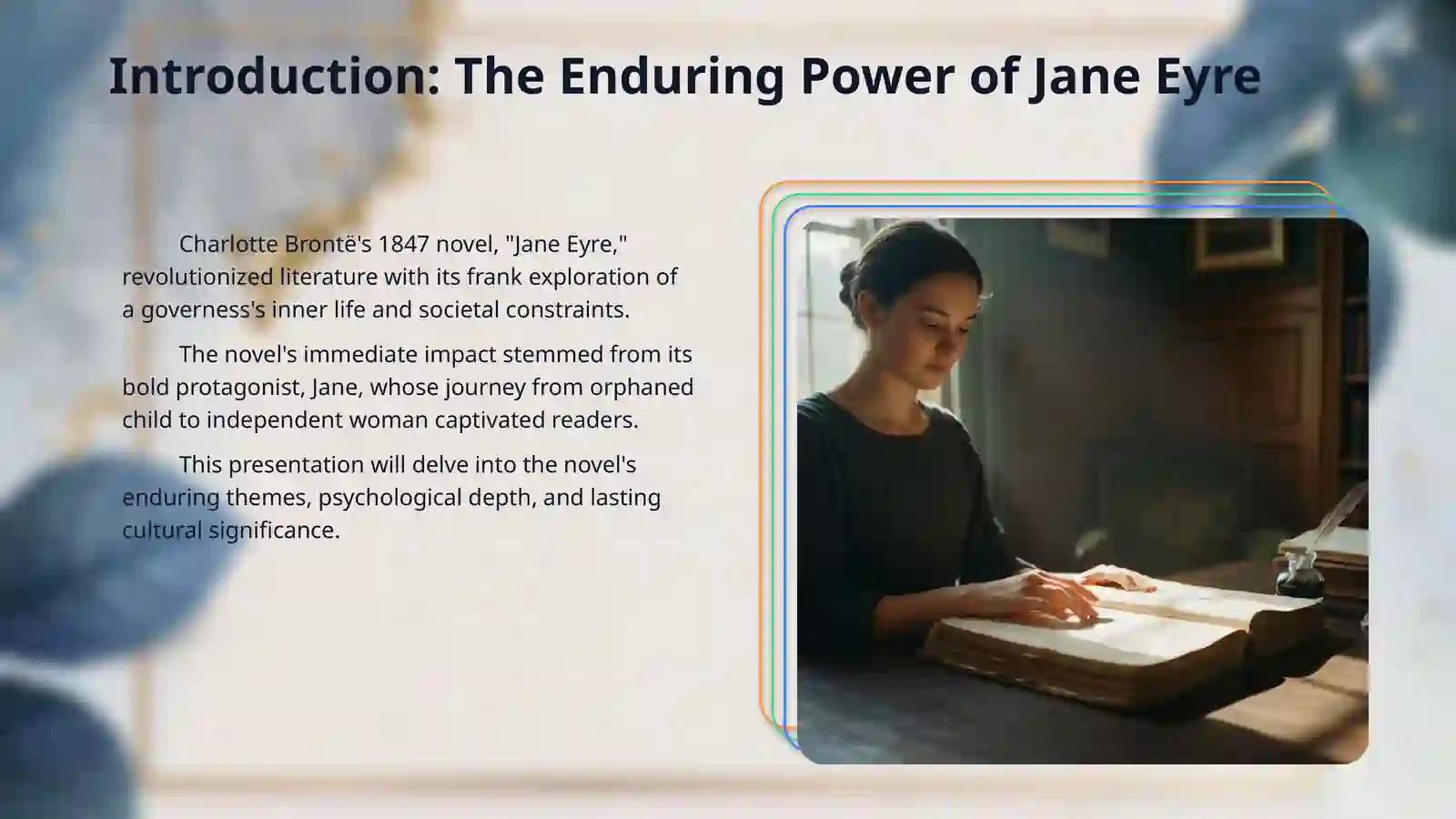 "Jane Ayre" by Charlotte Bronte 3